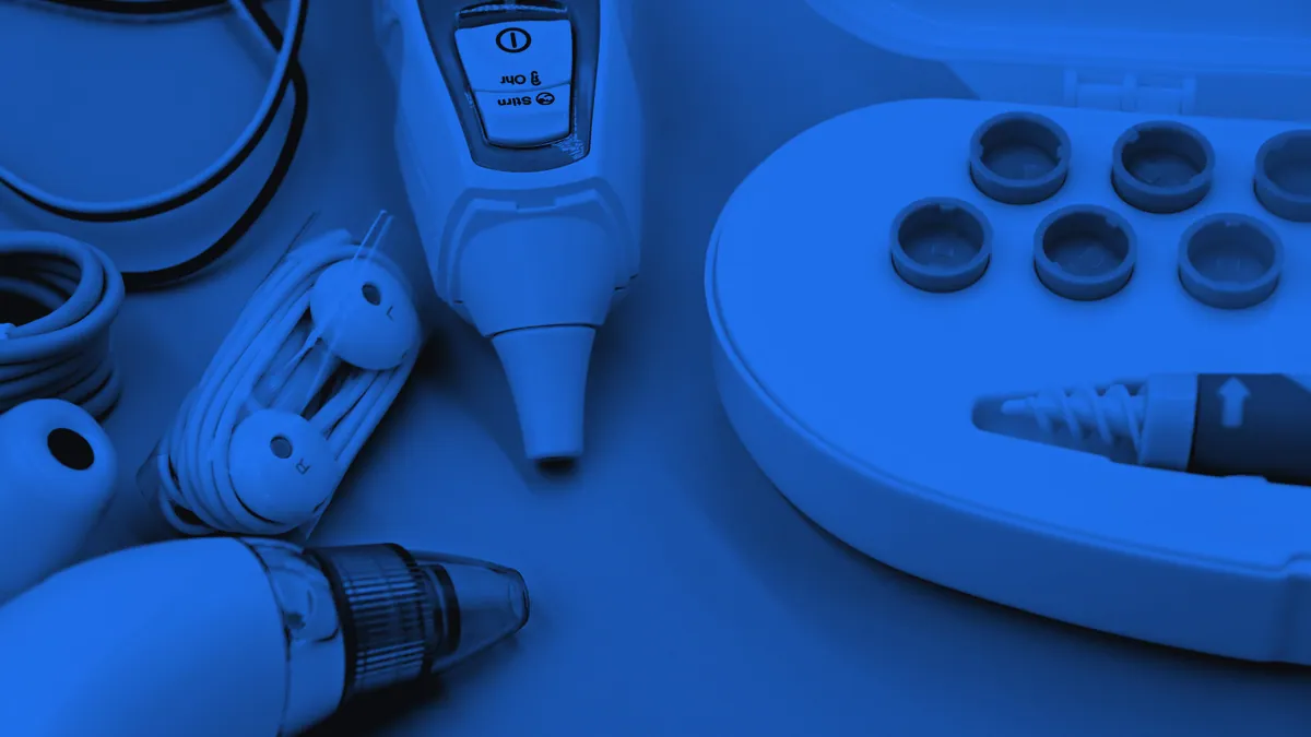 An assistive listening device for accessibility.