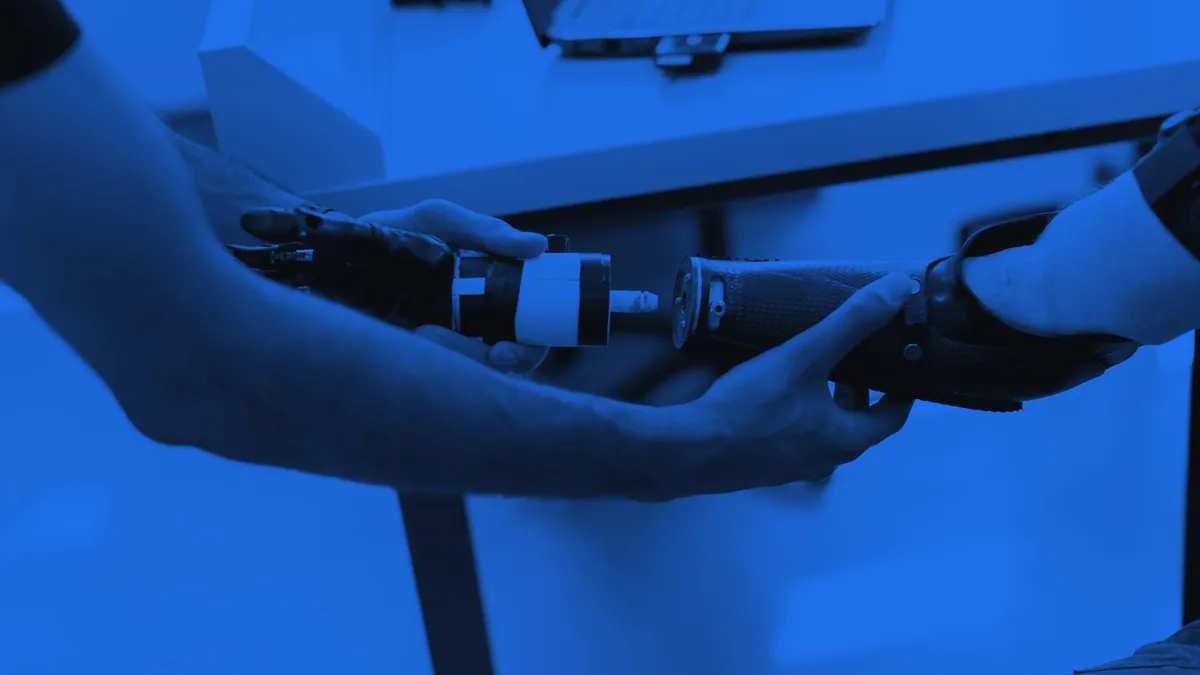 An assistive technology device for communication.