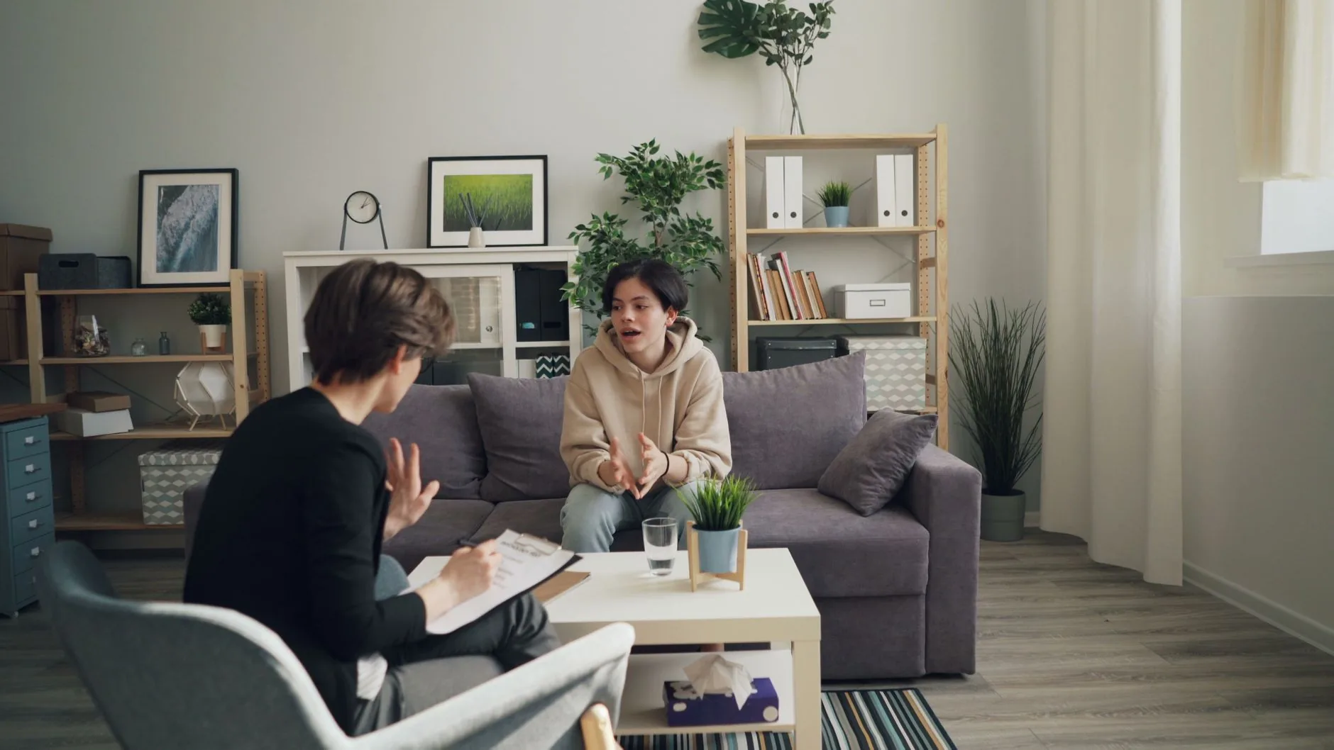 A laptop displaying text-to-speech software interface, muted tones, soft lighting. Best Text-to-Speech Software 2024.